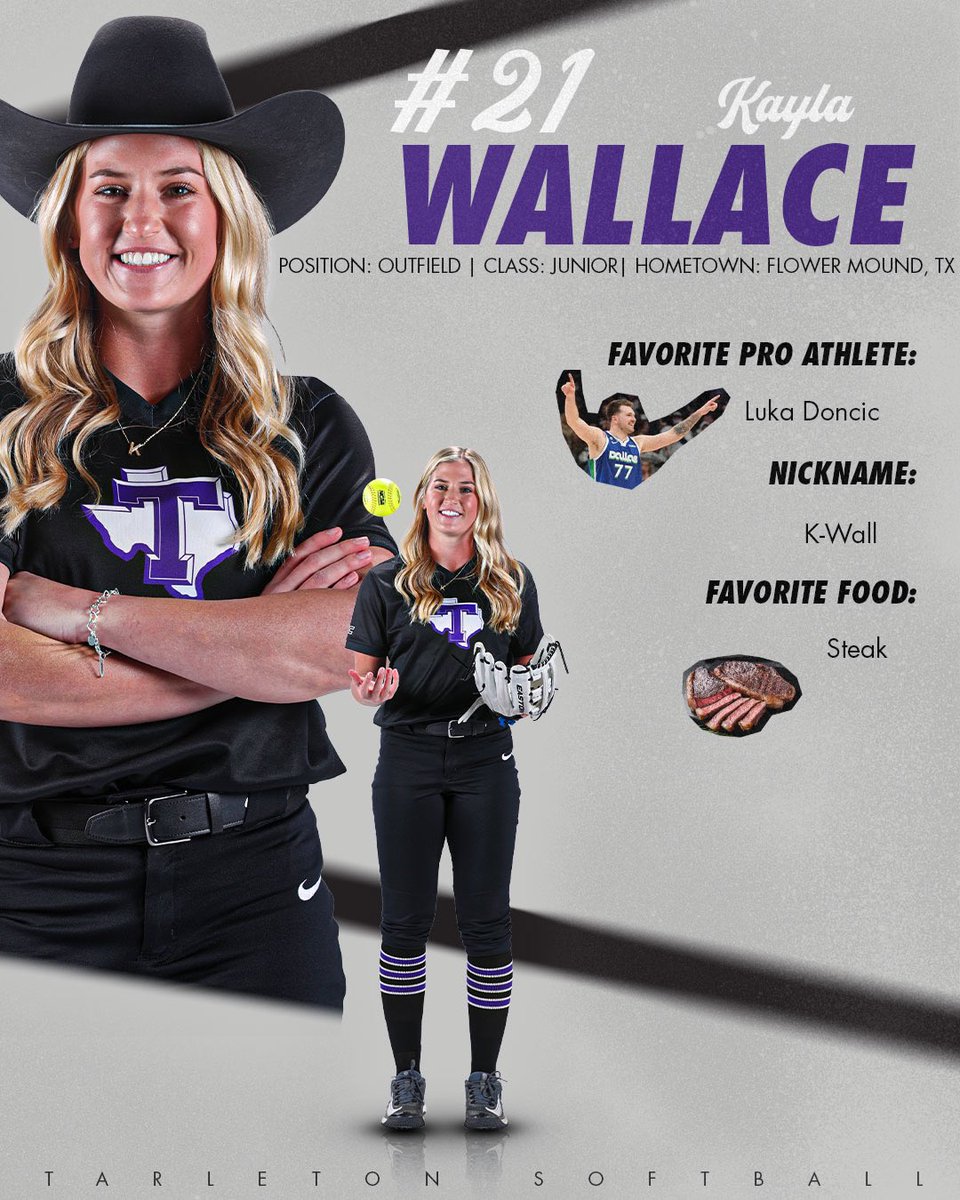 TarletonSB's tweet photo. Get to know the second half of our BIG junior class 🤠 https://t.co/MfVbLRmmX2
