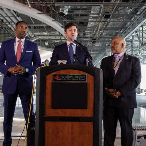 Senators Jon Ossoff and Raphael Warnock and Congresswoman Nikema Williams announced that they secured $40 million through the Bipartisan Infrastructure Law to fund the first phase of the Concourse D expansion project.  
 
Phase one of this project will create 175 jobs. https://t.co/6I7odK7LID