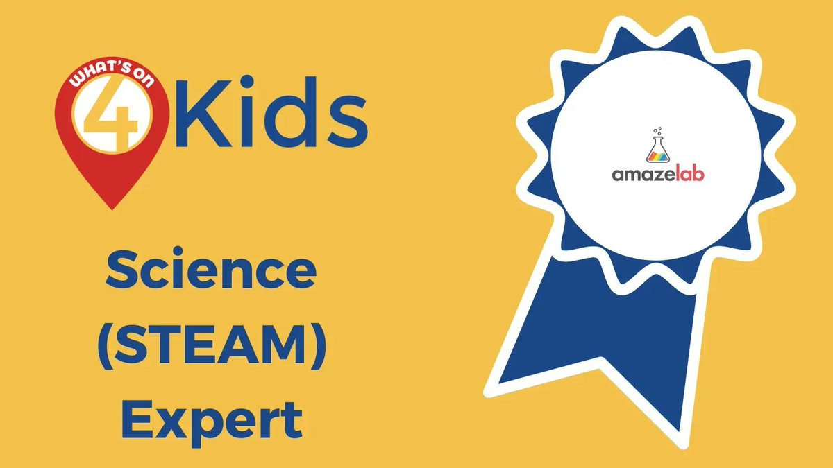 At <a href="/Amaze_Lab/">Amazelab</a> we put the fun and creative take on all things STEAM (science, technology, engineering, arts and maths) Our workshops are also a fantastic social experience and an opportunity to make new friends. 🌏 

Take a look! buff.ly/2BCFpLW 

#Expert
#STEAM