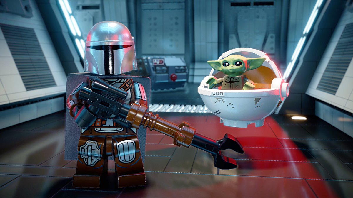 LEGOTtNewsI's tweet photo. LEAK/RUMOR: According to a former TT Games developer, new ‘The Mandalorian’ DLC is coming to LEGO Star Wars: The Skywalker Saga. Take it with a grain of salt, a large grain. https://t.co/gE15YcMcu8