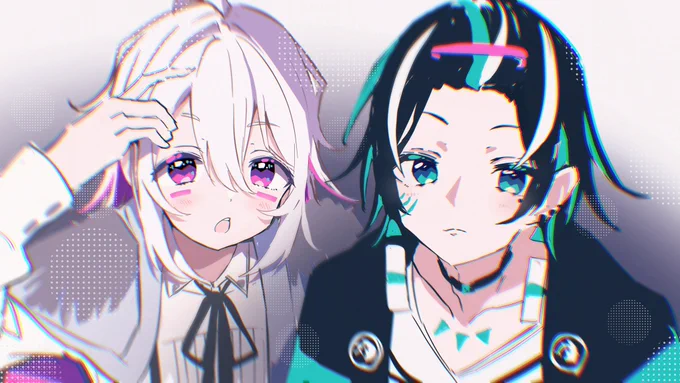 らくがき 前髪交換 