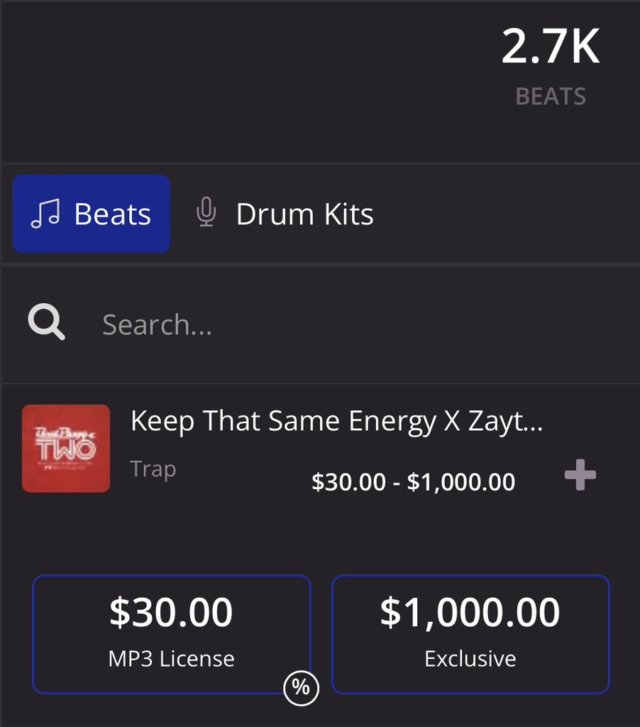 beatpluggtwo's tweet image. Started off the day with a sale!
Click one of the links below for beats.
beatpluggtwo.beatstars.com

airbit.com/beatpluggtwo

#beatsforsale #ineedbeats #musicproducer #miaproducer #beatstars #airbit #trapbeats #newbeats