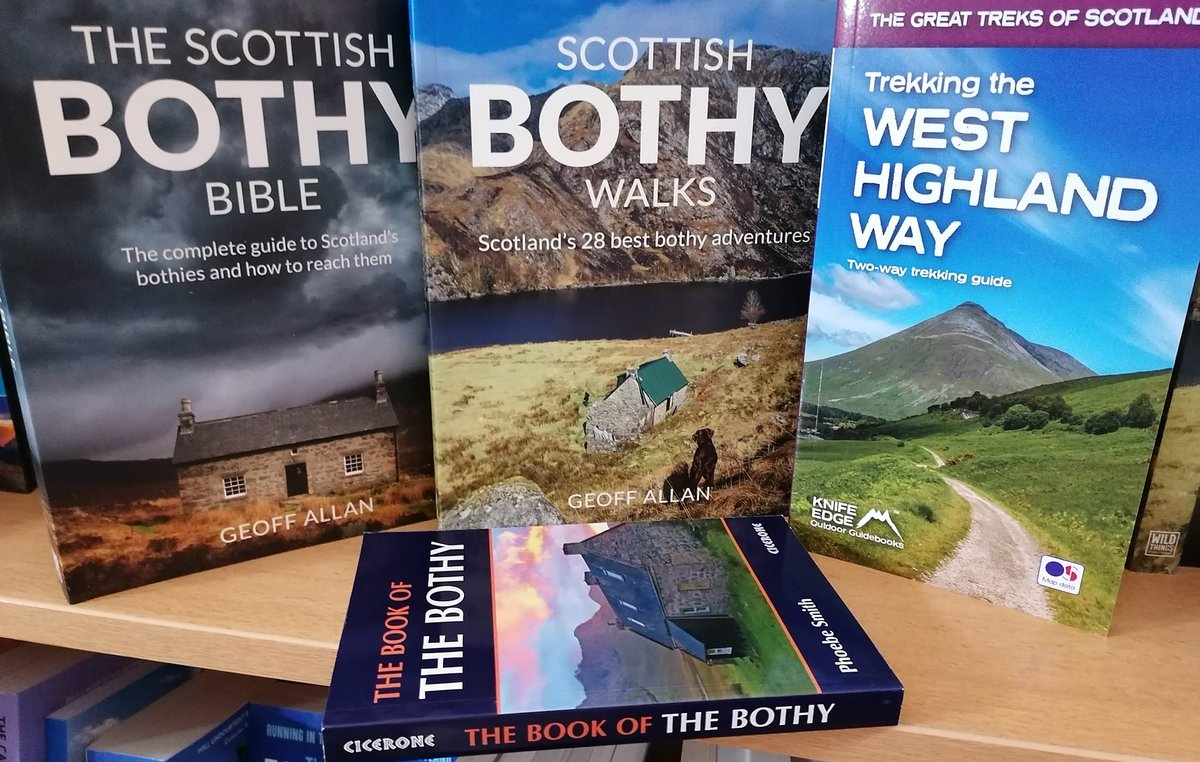 More and more people have been discovering Scotland since lockdown, whether it's the North Coast 500, The West Highland Way or even our own West Island Way! We have lots of new books to get you planning the season ahead, pop in and see for yourself👌 #explorescotland