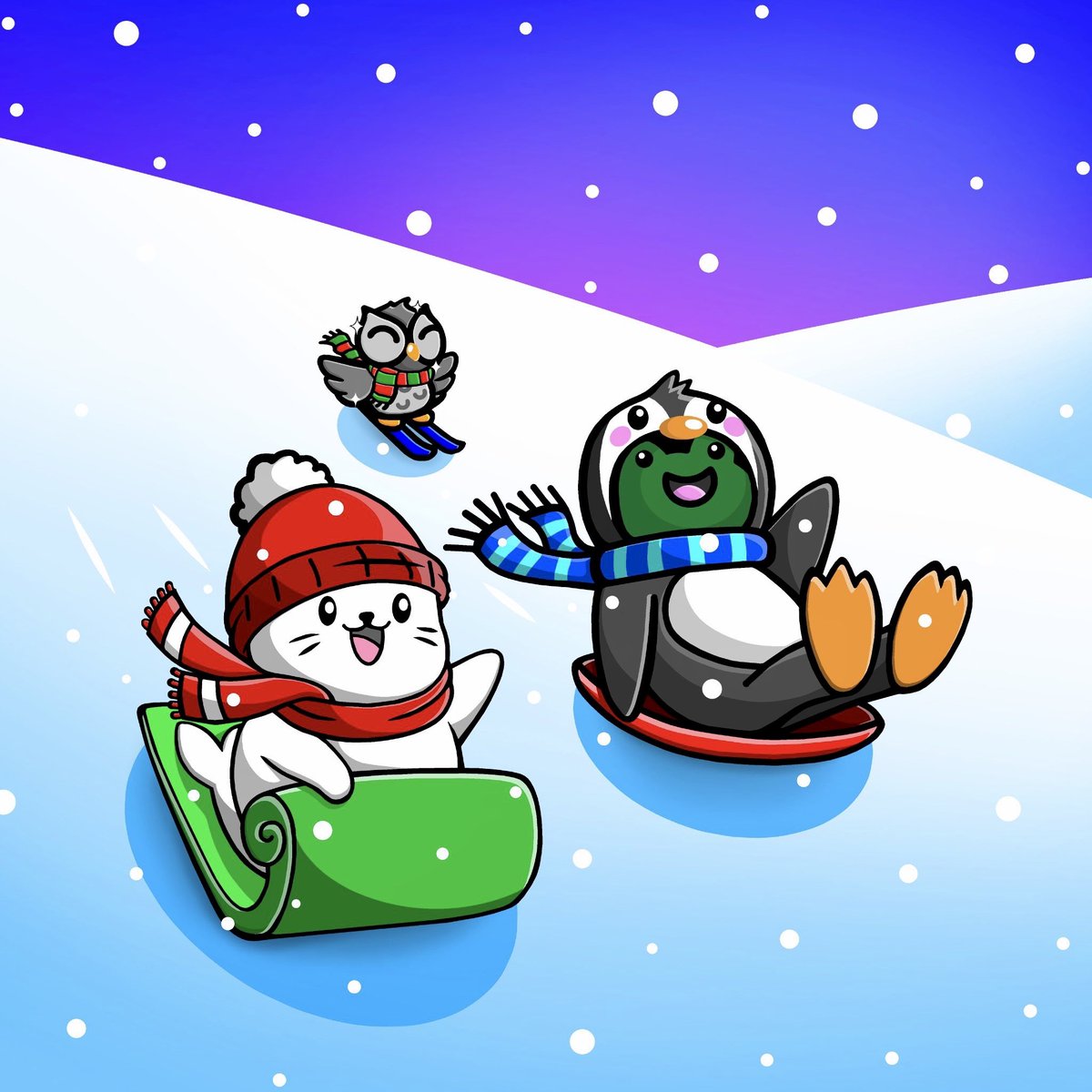 The Pond is even more Fun with Sappy Friends!  ARF!
🐸🤝🦭
Disclaimer: You must own a <a href="/sappyseals/"></a> to participate in the Friends System Claim. So if you don’t have one yet, go buy one coward!