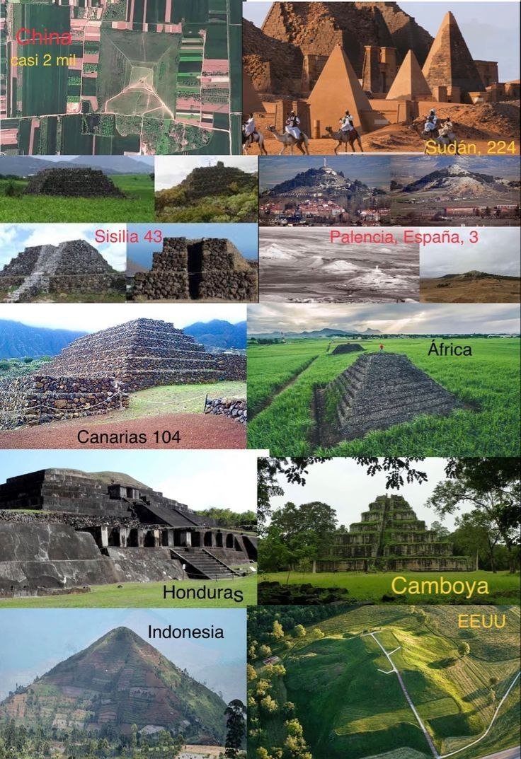 A_GHATEL's tweet image. People think only Egypt had pyramids, not realizing all the civilizations did. These pyramids are free energy devices.

#AdvancedCivilization
مردم فکر می کنند که فقط مصر اهرام داشت، اما نمی دانستند که تمام تمدن ها این اهرام داشتند. این اهرام وسایل انرژی آزاد هستند.

#تمدن پیشرفته