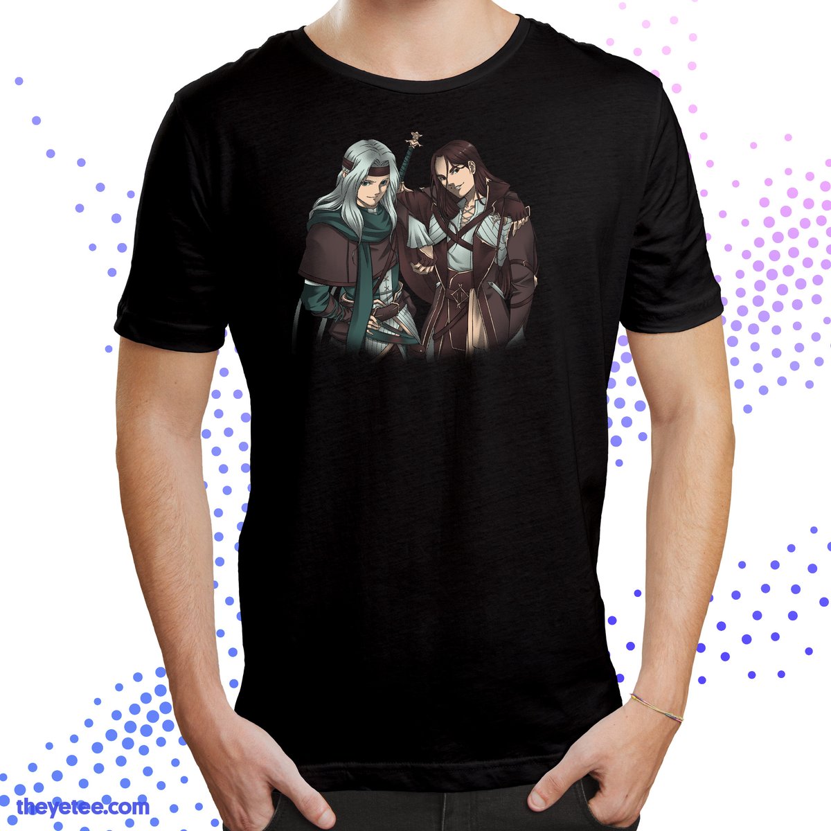 「A new friend has just joined your party 」|The Yetee 🌈のイラスト