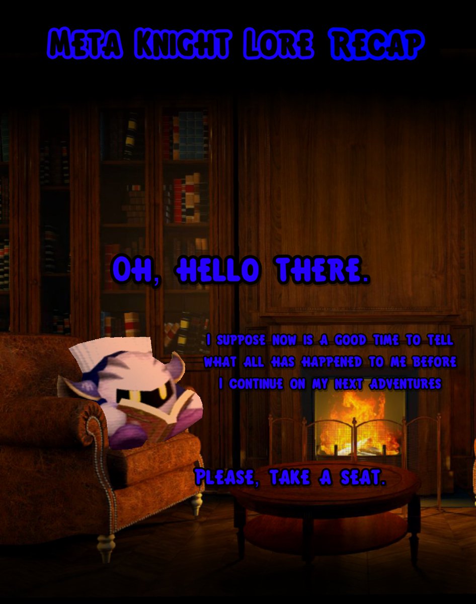 ✨Meta Knight✨ tweet media