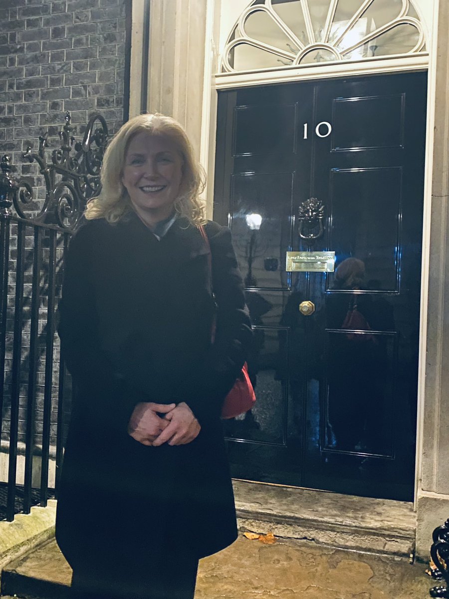 TracyBlackCBI's tweet photo. Burn’s Night Downing Street style. Nice to meet the PM and a whole host of great Scots from business, academia and the 3rd sector. @CBI_Scotland @ScotSecofState https://t.co/G66baUiAVk