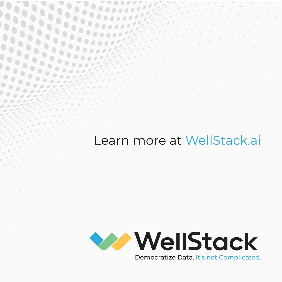 WellStack_ai's tweet image. Looking to gain better insights from your data? WellStack offers healthcare organizations a fast path to analytics, requiring fewer dedicated IT resources, and a lower cost of ownership: wellstack.ai/provider-solut…

#healthcareanalytics #healthcaredata #dataanalytics #dataplatform