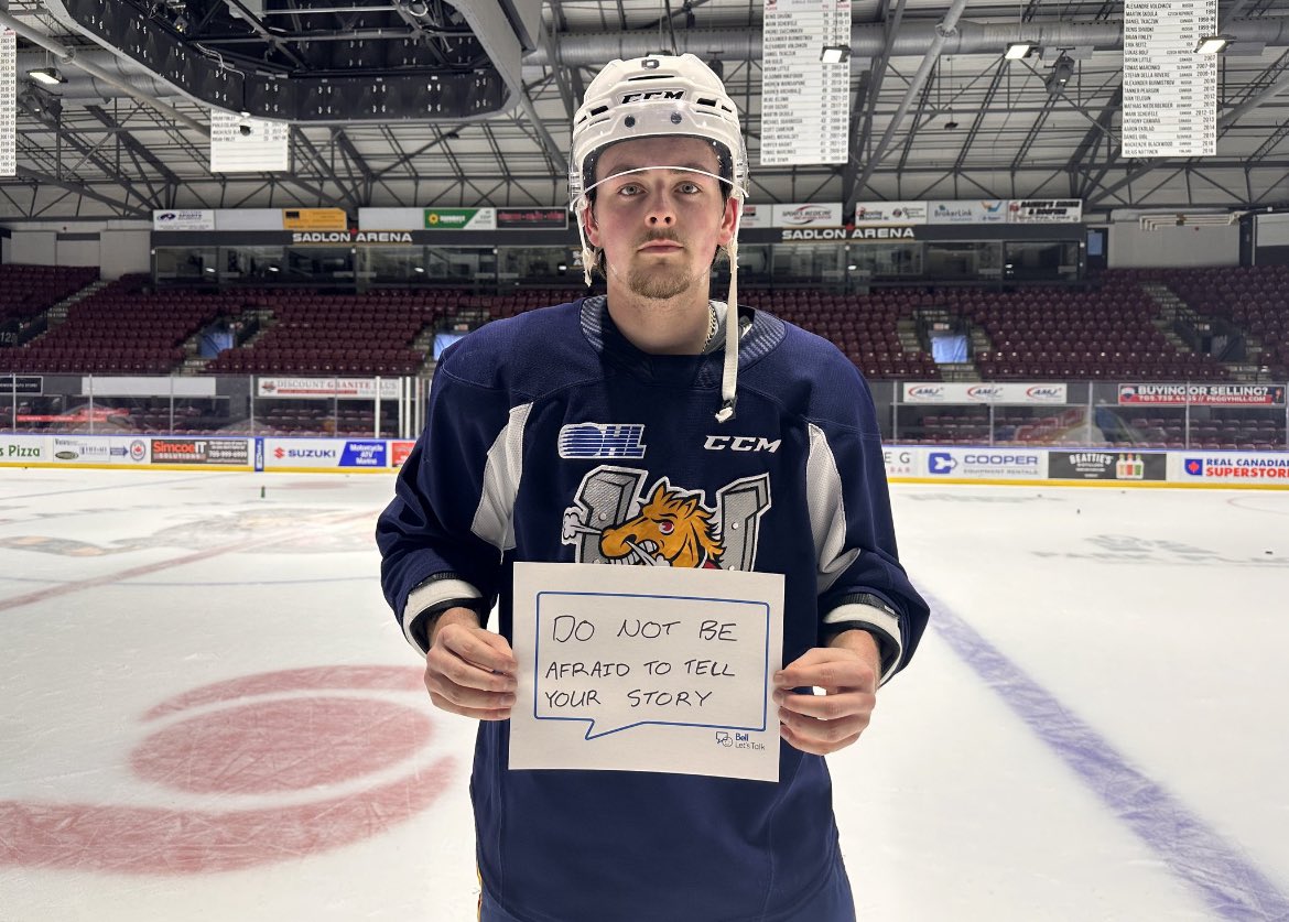 Happy #BellLetsTalk day💙🤍 

Don’t be afraid to tell your story! 

Don’t be afraid to tell those around you what you are going through, it’s normal! It’s not weird and it’s not embarrassing. End the stigma💙🤍