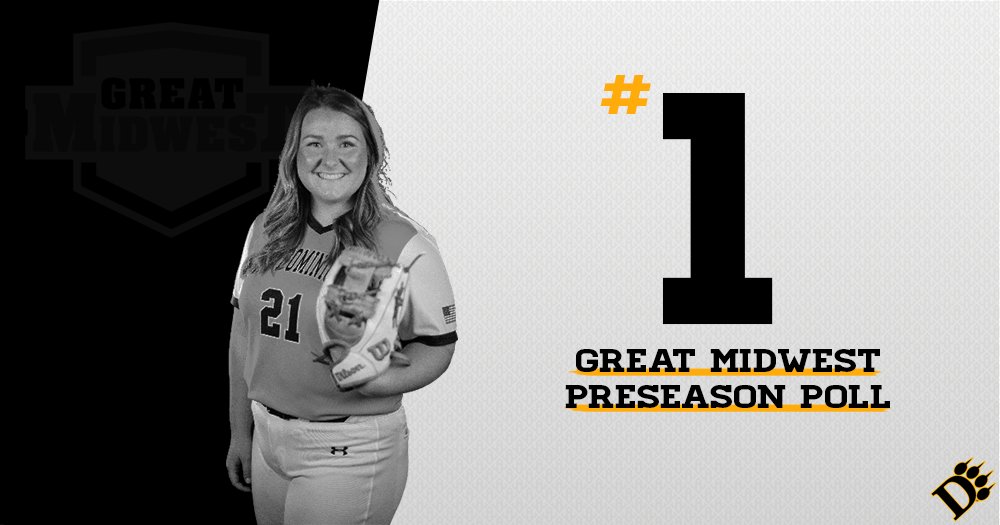 RELEASE I With the spring season only 10 days away, <a href="/ODU_Softball/">Ohio Dominican Softball</a> was selected as co-favorites in the Great Midwest preseason coaches poll! #Clawsout

📰: bit.ly/3XTV94O
