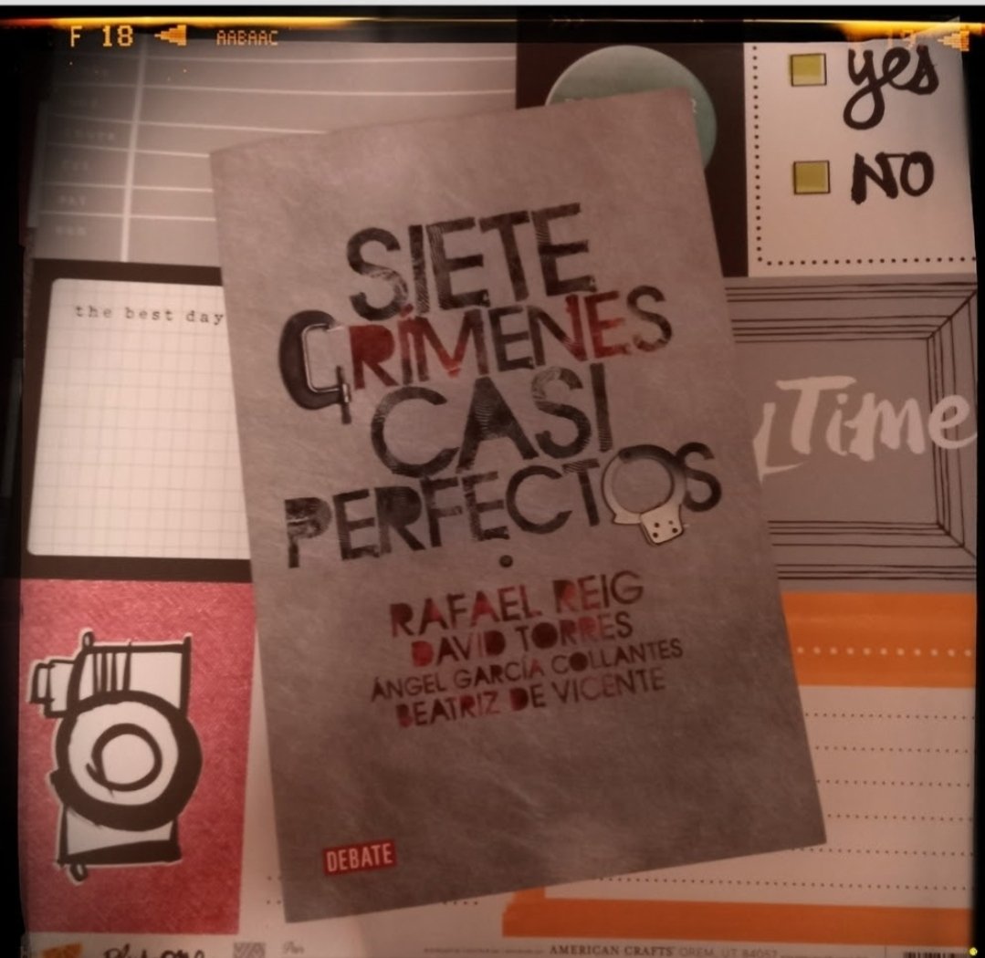 tgjemita's tweet photo. #octavolibrodelaño #sietecrimenescasiperfectos #rafaelreig #davidtorres #ángelgarcíacollantes #beatrizdevicente #leeresvivir #leoycomparto #leermola #lecturas2023
Muy buen libro de casos reales.
Merece la pena leerlo si te interesa el tema. https://t.co/fwxHUxB0P2