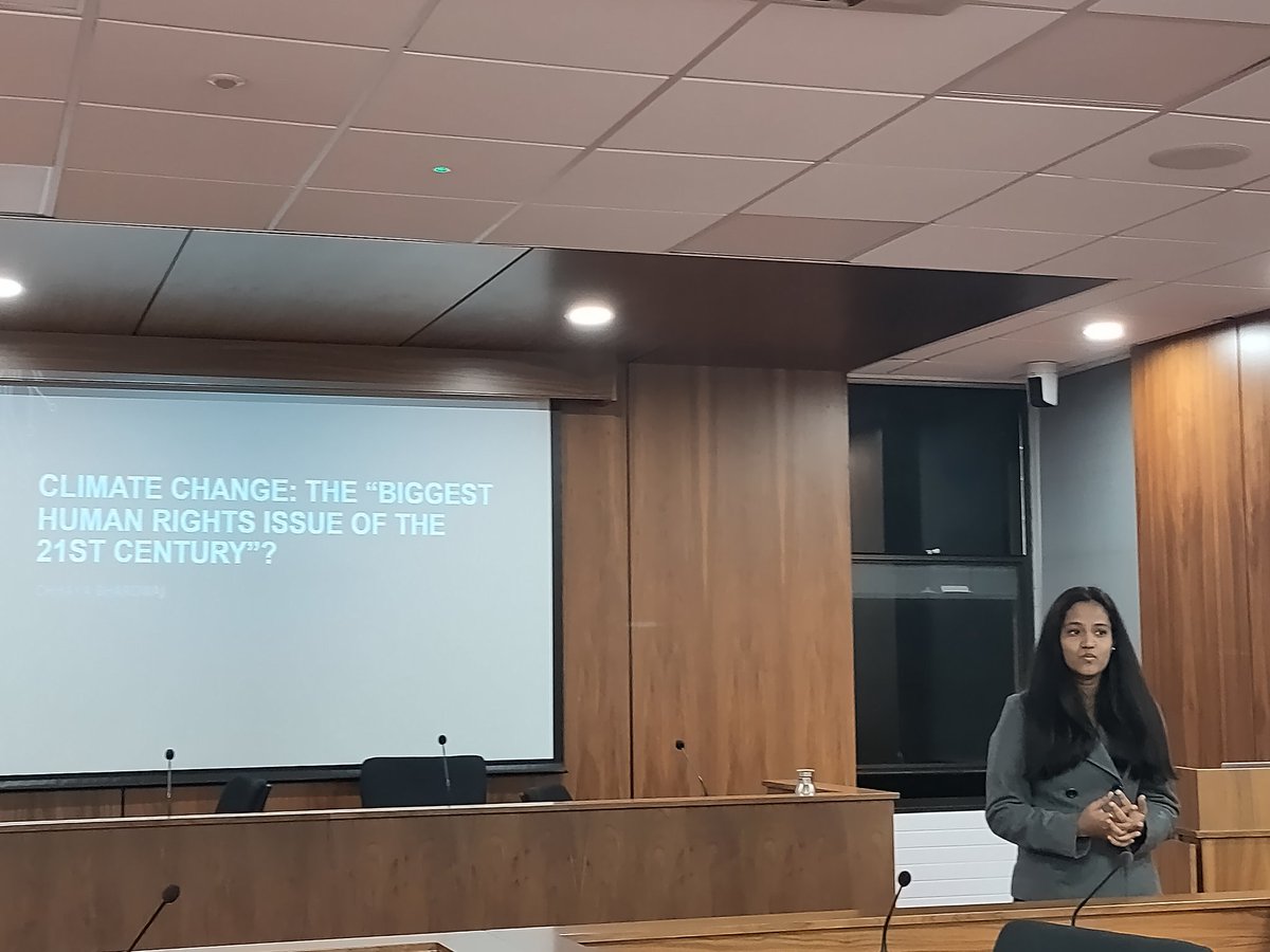 DCU Institute for Climate & Society (@dcuclimate) on Twitter photo Very interesting guest lecture on #ClimateChange & #HumanRights <a href="/DCUClimate/">DCU Institute for Climate & Society</a> this evening by Chhaya Bhardwaj
<a href="/BchhayaB/">chhaya bhardwaj</a> of <a href="/OPJUniversity/">O. P. Jindal University</a> Very interesting guest lecture on #ClimateChange & #HumanRights <a href="/DCUClimate/">DCU Institute for Climate & Society</a> this evening by Chhaya Bhardwaj
<a href="/BchhayaB/">chhaya bhardwaj</a> of <a href="/OPJUniversity/">O. P. Jindal University</a>