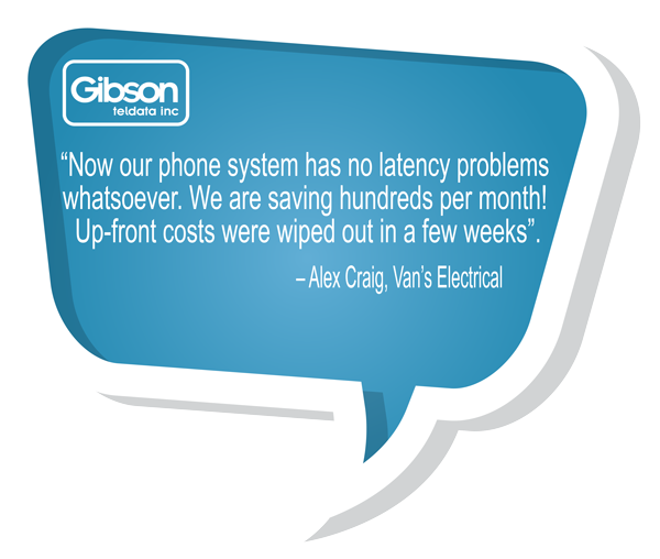 We could not be happier to read the review our new customer Van's Electrical shared about their experience working with Gibson Teldata. Kudo's to our team for providing a fantastic customer experience.  Read More > bit.ly/3wrVnV7 #CustomerExperience #Testimonial #review