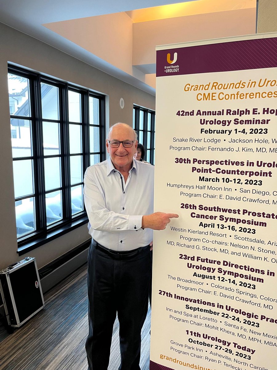 GRUrology's tweet image. Please join Dr. Nelson Stone at the Southwest Prostate Cancer Symposium in Scottsdale, AZ, April 13- 15, 2023, for what will be a unique educational and hands-on training experience! Register here: hubs.ly/Q01z7-MQ0 #SPCS2023