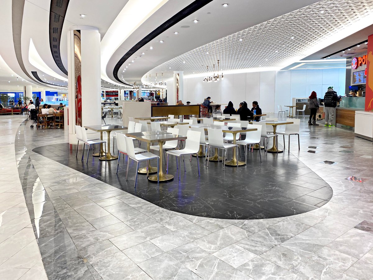 CeramicsOfItaly's tweet photo. @KBtribechat @Coverings American Dream, designed by GH+A Design Studio (& our 2022 #TileCompetition Commercial Winner ;)) particularly stands out for its extensive & creative use of tile! #KBTribeChat @Coverings https://t.co/IqkUQTpVK0