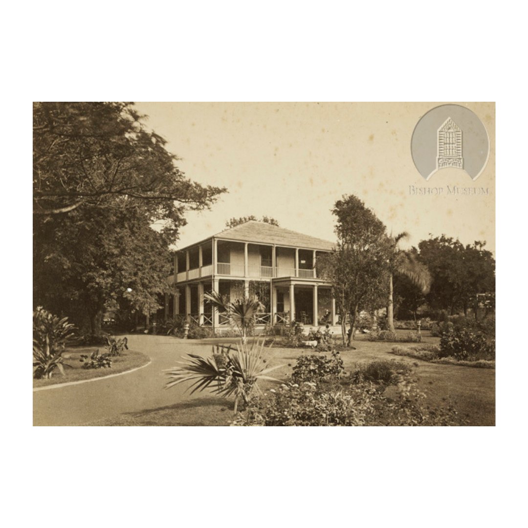 Image 2 of 3: The Bishops lived for a time at Haleakalā, Princess Pauahi’s childhood home. Bishop Museum Archives. SP 210704.

Image-sharing on social media is welcome. For all other uses please contact Archives [at] BishopMuseum [dot] org.

#BishopMuseum #HawaiisMuseum