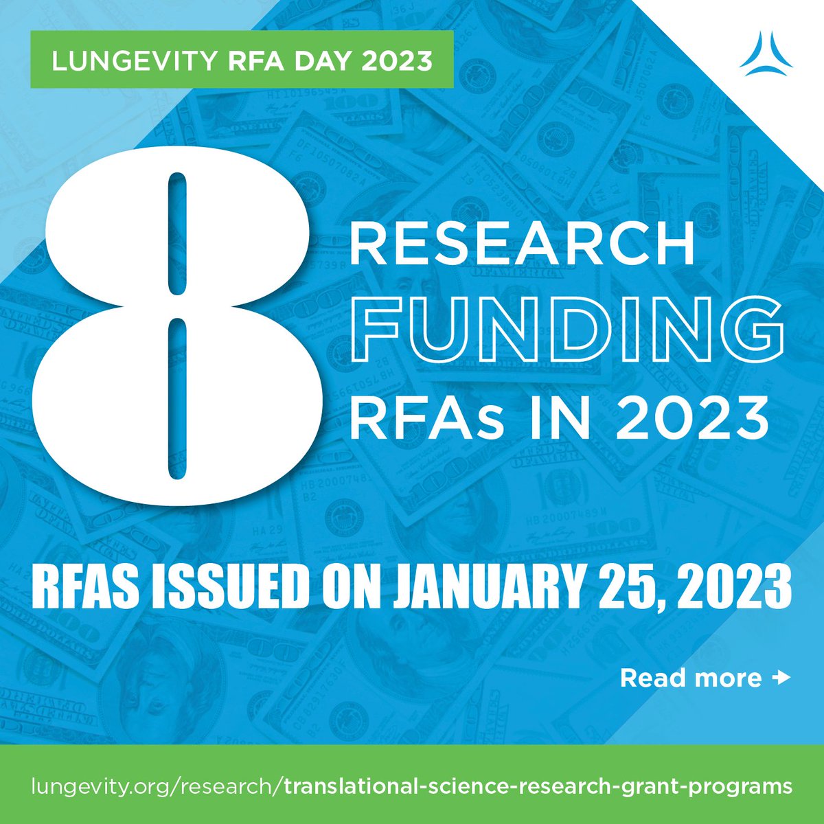 This year, LUNGevity is pleased to issue 8 research funding RFAs! bit.ly/2X7P3na #LUNGevityResearch #RFADAY (1/3)