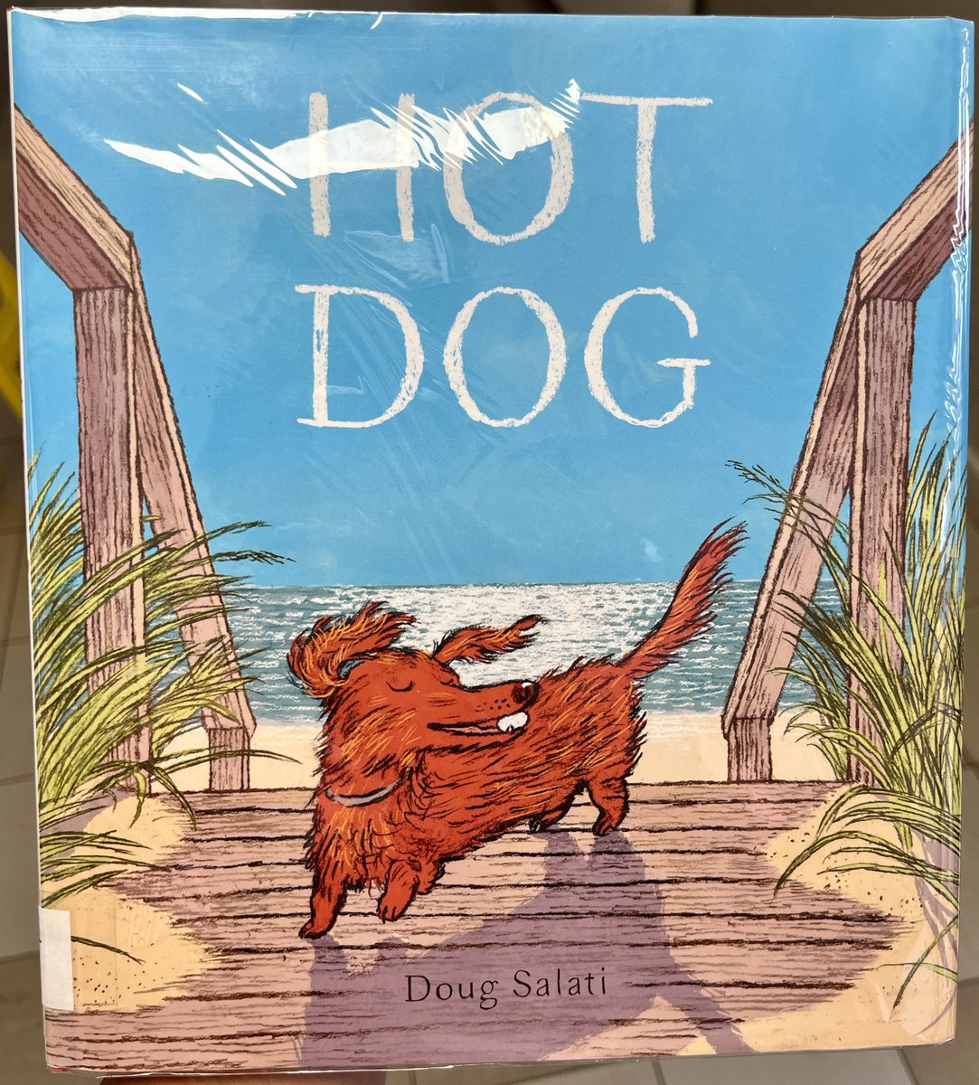 This one could go all the way!  Brilliant illustrations - the use different frame shapes, color, perspective, layers of detail, outlines.  Wow.  My class loved it.  #callingcaldecott @DougSalati