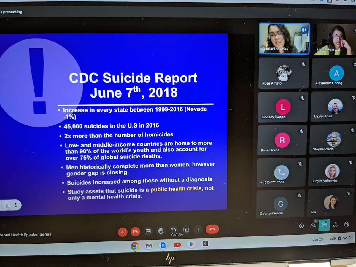 FAmato53's tweet image. Very special thanks to Samantha &amp;amp; Sarika from @MindingYourMind for joining us tonight! Tonight's topic "Just Talk About It" was part of our monthly Mental Health Series &amp;amp; gave parents great info #mentalhealthmatters #WeeCare #Weehawken @EricCrespoEDU @NewJerseyDOE @HudsonCoNJDOE