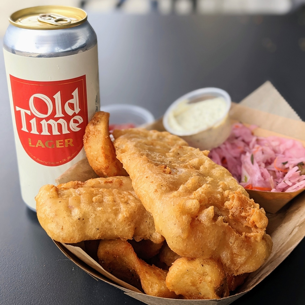 Grab some fish and chips from @UnionMarketDC! 🐠🐟 