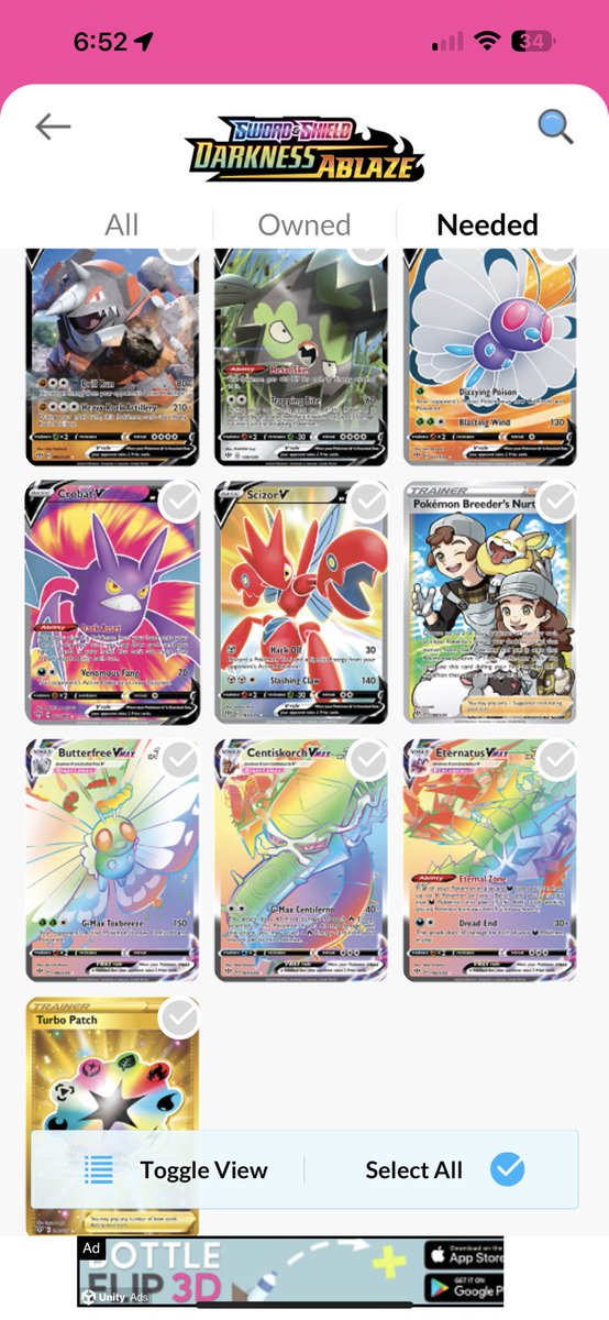 Darthlain018's tweet image. Anybody have these cards for sale or trade? I think it’s time I embrace the Darkness &amp;amp; set my wallet Ablaze. #TradingCards #CompleteSet #PokemonTCG #NearlyThere
