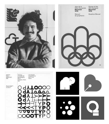 Happy birthday  Raymond Bellemare. The award-winning Canadian graphic designer &amp; educator, famous for his quintessential modernist style exemplified in his identity work &amp; designs for the Olympics, was born today in 1942.
#graphicdesign #modernism