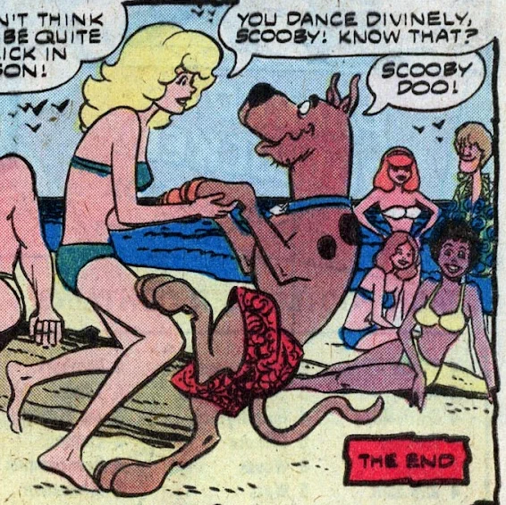 oh no captain caveman got cucked by scooby doo 