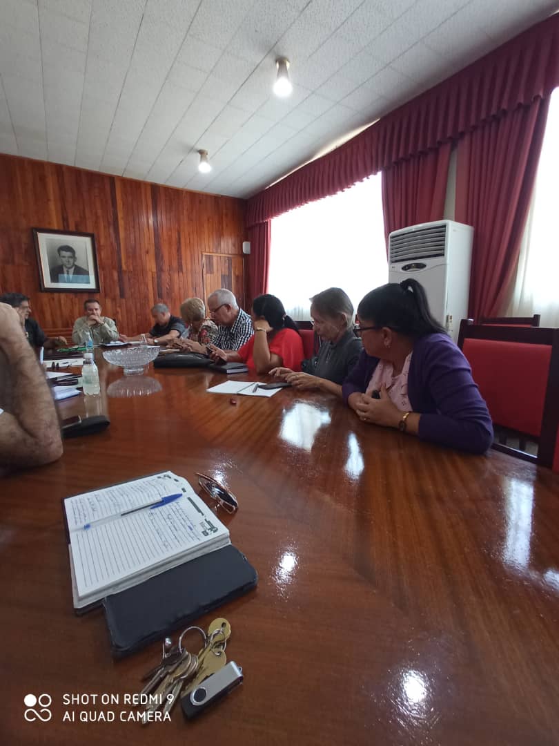 Se desarrolló en la <a href="/UCLVCU/">UCLV 🇨🇺</a> reunión de trabajo con <a href="/BioCubaFarma/">BioCubaFarma</a> dónde participaron investigadores del <a href="/IBPCU/">Instituto de Biotecnología de las Plantas</a> para la realización de proyectos de investigación de trabajo conjunto <a href="/CubaMES/">MES</a> <a href="/citmacuba/">Ministerio de Ciencia, Tecnología y Medio Ambiente</a>