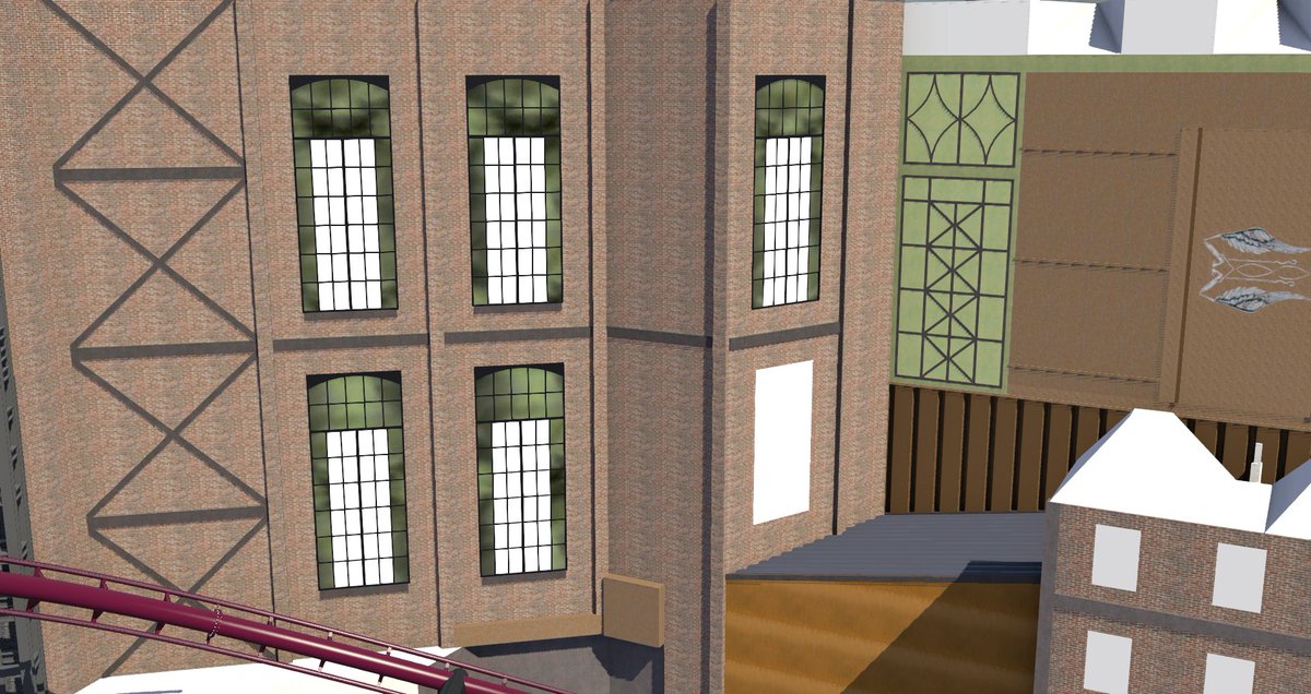 MissSm1l3r's tweet photo. Weekly #ProjectFLY update time! Again, just little details to show off but progress is progress! Windows, billboard, round building detailing and finally done some work for the exit side of lockers

(I need as many photos of all of inside as possible, it's a nightmare so far!) https://t.co/B5oRoRADz8