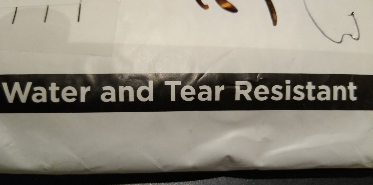 Richard Brody (@tnyfrontrow) on Twitter photo Even if you cry on the package, the contents won't get wet. Even if you cry on the package, the contents won't get wet.