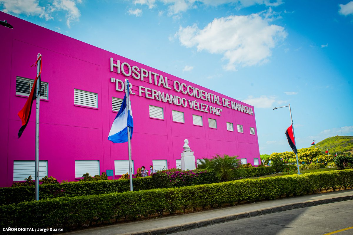 CanDigital2's tweet photo. Hospital Occidental Fernando Vélez Paiz celebra su quinto aniversario con un bonito acto donde participan médicos de las distintas especialidades.

#Nicaragua 
#MásVictoriasPuebloPresidente https://t.co/9cOAAQ6Jdh