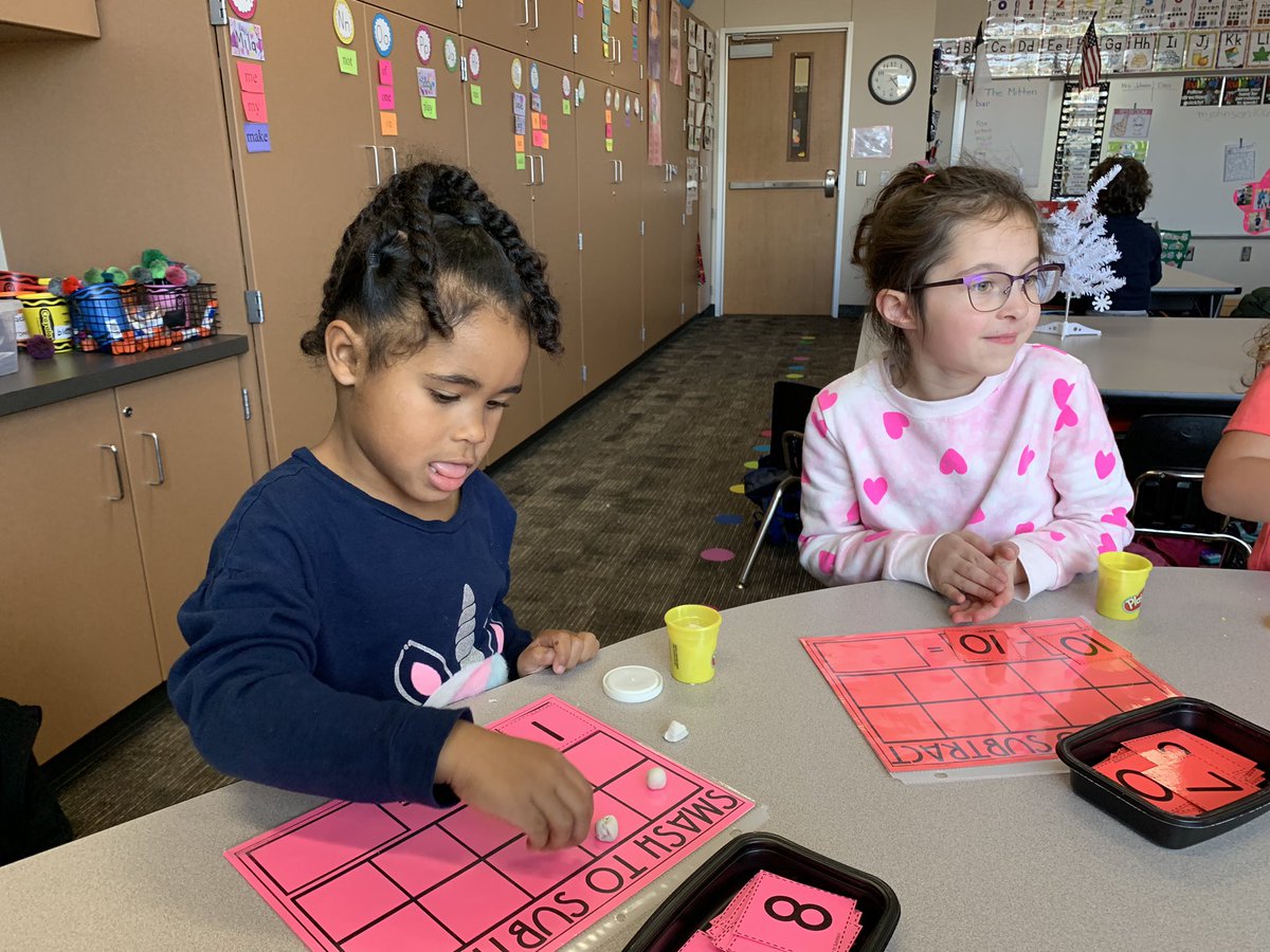 The students had a great time learning about subtraction playing smash to subtract! <a href="/PopeHerrera/">Katie Herrera</a>
