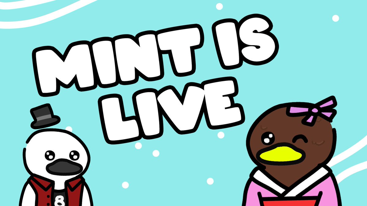 STEALTH MINT IS LIVE! 🦆 
Be part of the Quack DAO! 🕵️‍♂️

First 15% FREE 💦

launchmynft.io/collections/0x…

#aptosecosystem #AptosNFT #AptosNFTs $APT $SOL
#QuackDAO