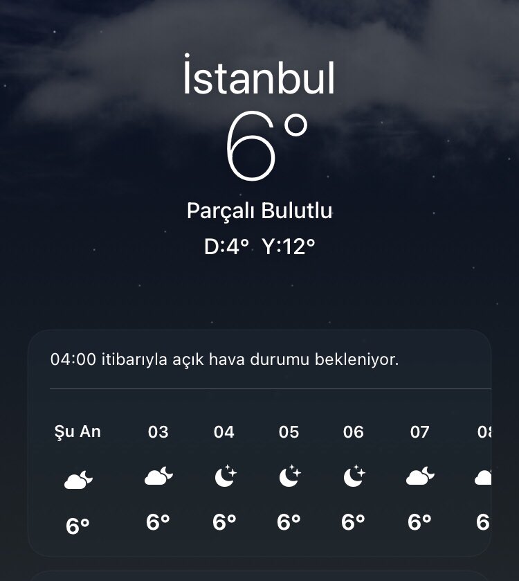 Yoo hava 6 derece falan değil, hava buzz gibi, hava buzdolabımdan daha soğuk, hava gayet eksilerde bana göre. Bilim, meteroloji falan boş işler. Kış bitsin.