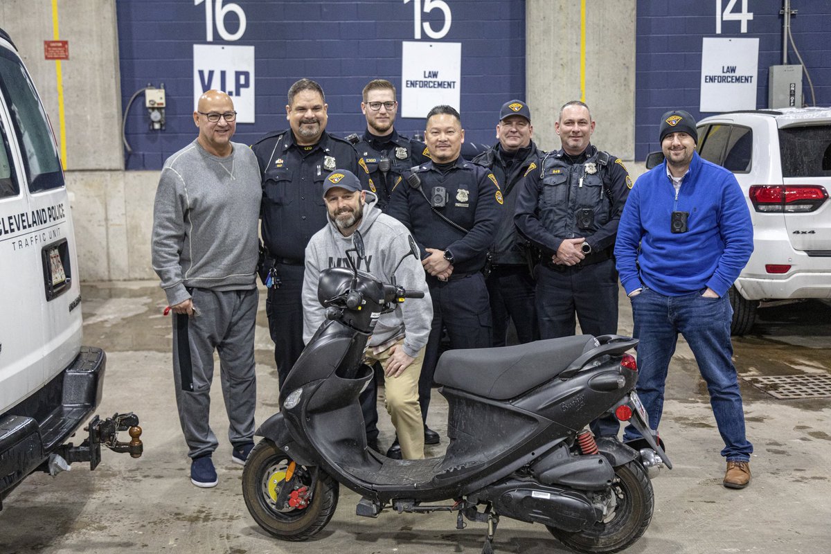 Cleveland Police on Twitter "Operation Scooter Recovery, led by the