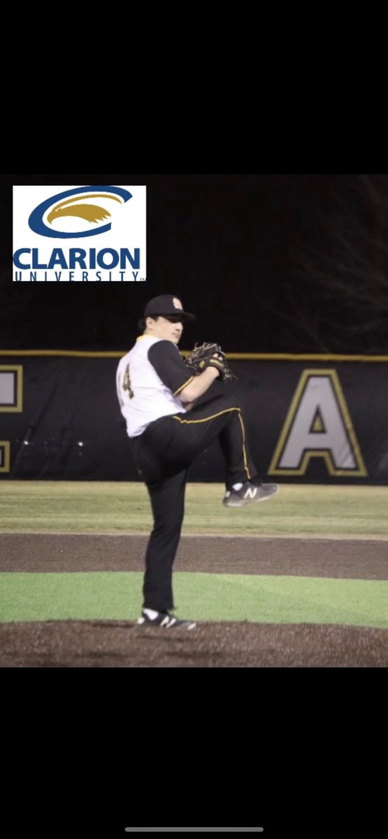 I am excited to announce my commitment to Clarion University! I would like to thank my family, friends, teammates, and coaches. #next4