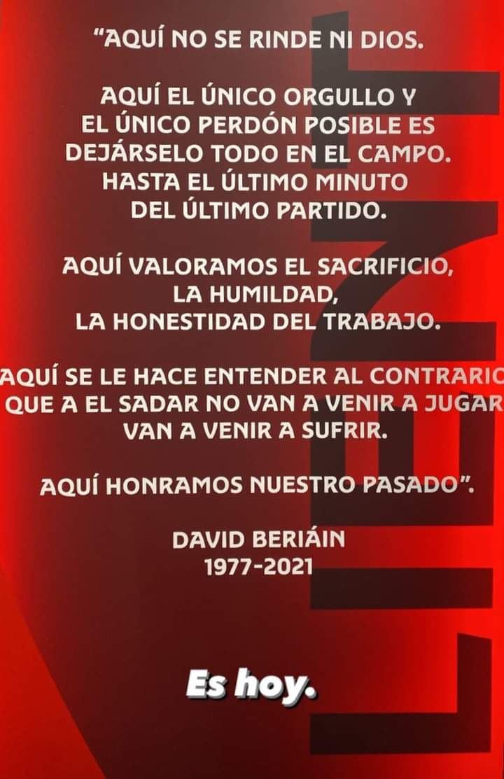 Aquí no se rinde ni dios..
Aupa Osasuna