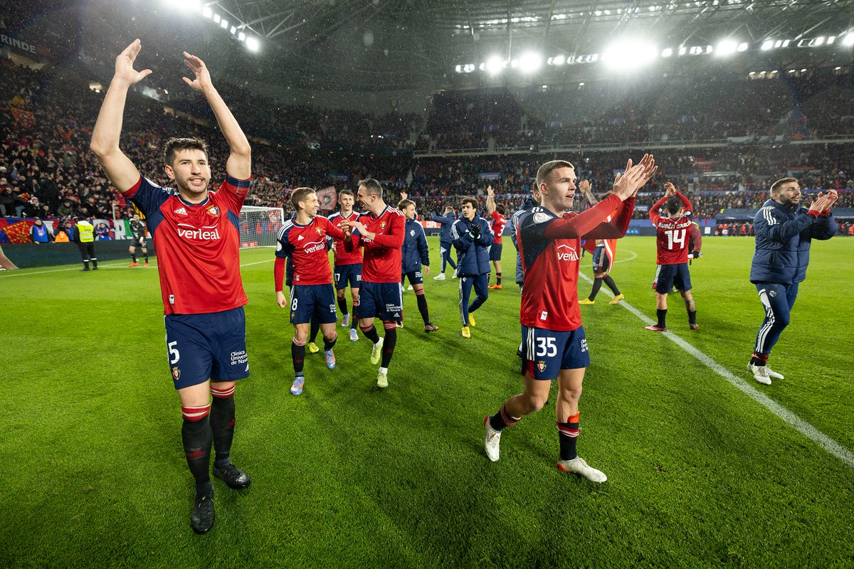 Imagínate no ir con esta gente.

#OsasunaSevillaFC | #CopaDelRey
