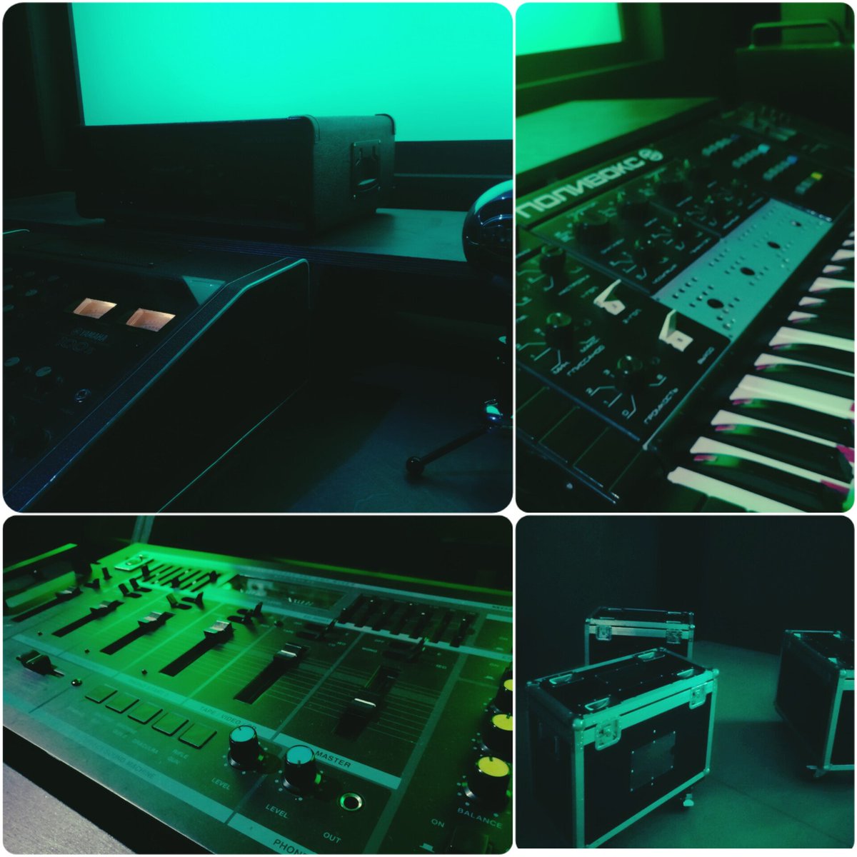 medok_art's tweet photo. Hello???
I'm crawling out of my deadline-pile to say i'm okay and i'll back soon!
After rest of course.😘

For now... Look at the music studio at Thresh Records™!✨
It's real place, no joke!!!
#Distorture_comic slowly becoming a reality. https://t.co/wO7T1rcL7e