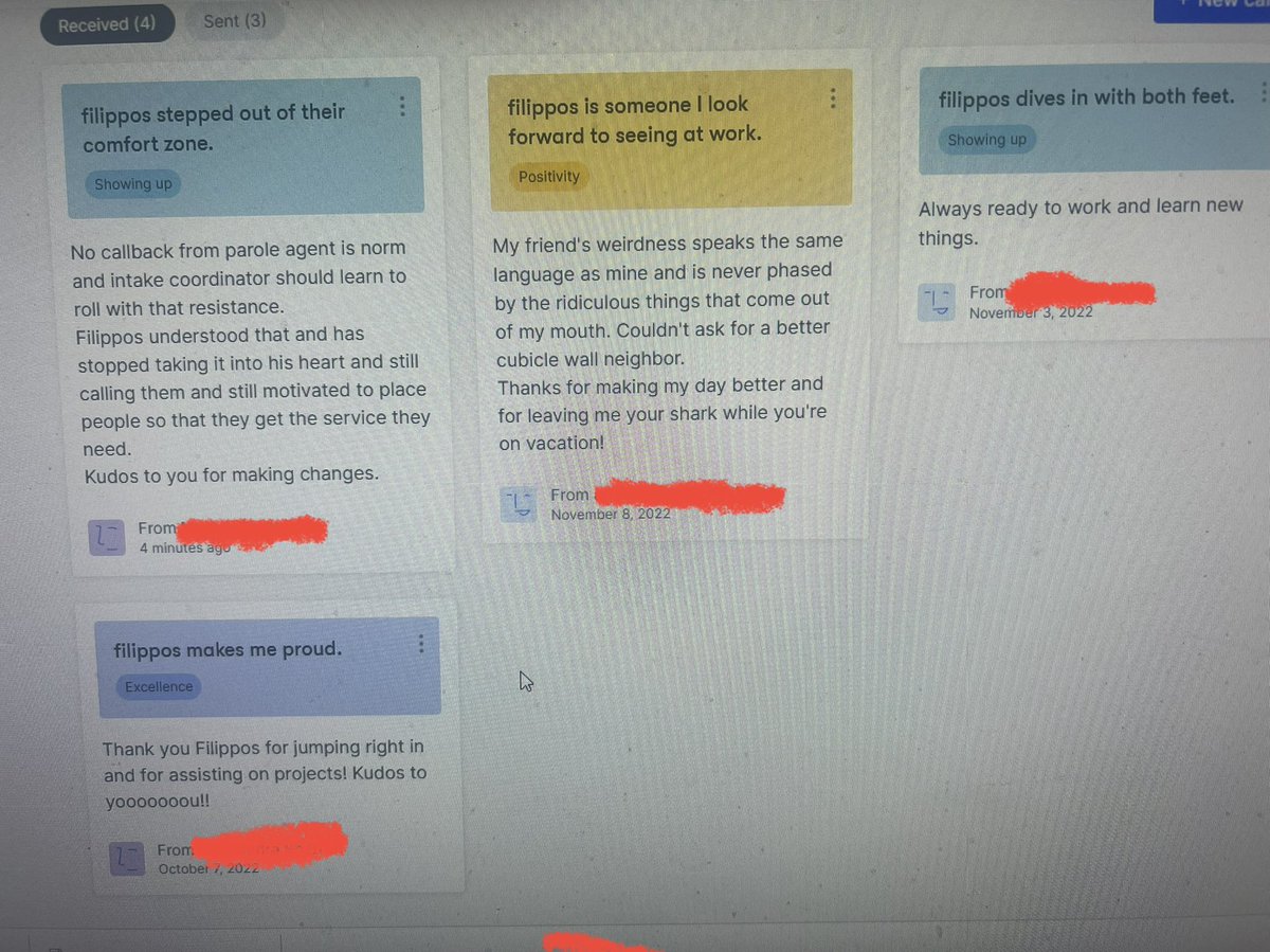 lykostocks's tweet image. All kudos from different people in the office and I’m NGL it feels good to know my efforts are getting noticed… especially my weirdness!!! 

Be kind… it can change someone’s day and you don’t even know it!!
🤗❤️

#positivereinforcement #positivevibes