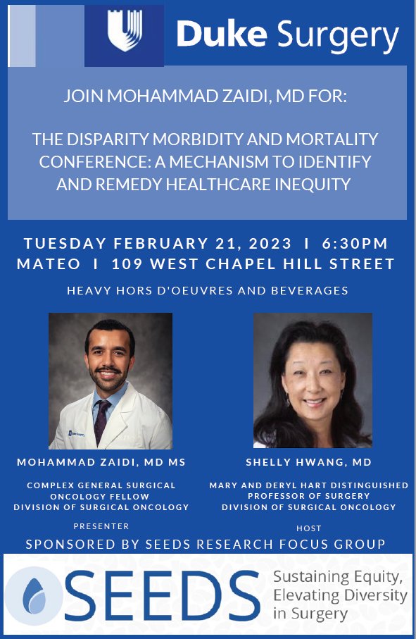 Look forward to joining our first year CGSO fellow <a href="/MohammadYZaidi/">Mohammad Zaidi</a> for this important discussion <a href="/PeterAllenMD/">Peter Allen</a> <a href="/blazer_trey/">Trey Blazer</a> <a href="/DukeSurgery/">Duke Surgery</a> <a href="/DukeCancer/">Duke Cancer</a> <a href="/DukeSurgRes/">Duke General Surgery Residency</a> <a href="/DrShelleyHwang/">Shelley Hwang</a>