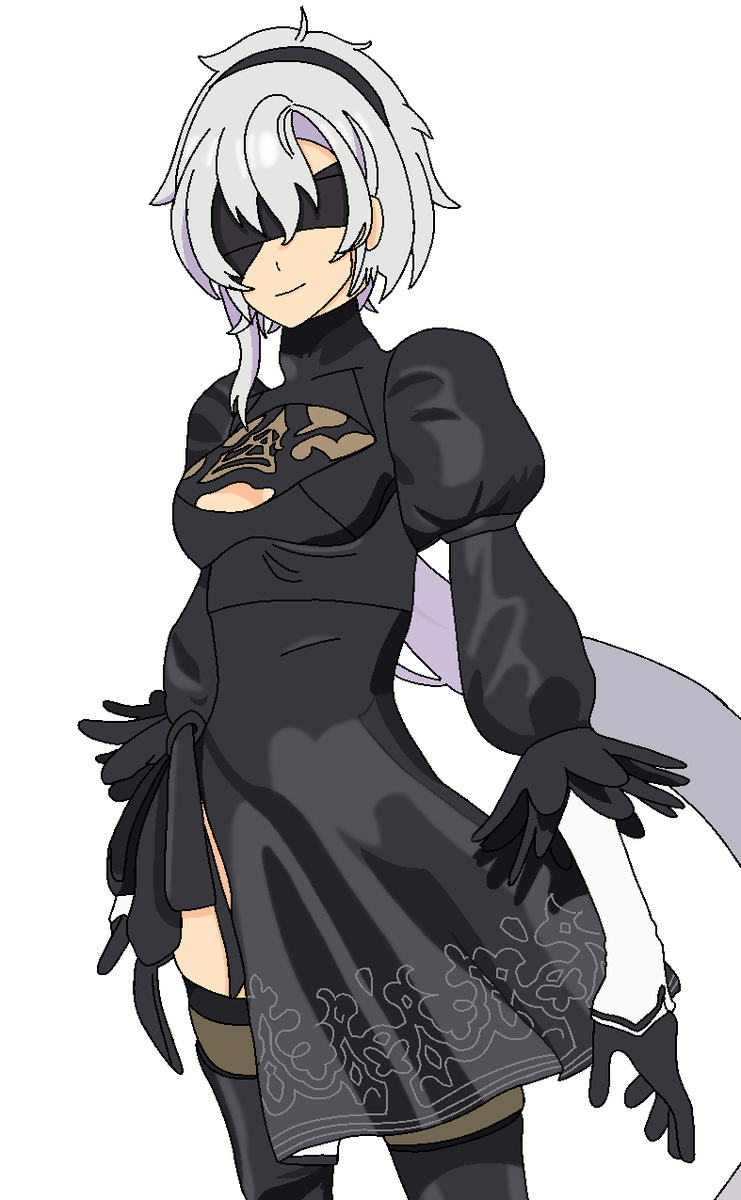 _master117's tweet photo. LiORHA! 

This is the best full drawing I ever made, really proud of it. Even drew a (simple but very work intensive) background. Thank you for the super entertaining streams!

#walkyriart #vnuentertain https://t.co/58BJf6bTQ4