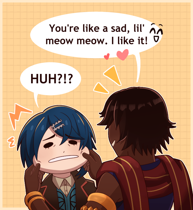 TerrifiedMouse's tweet image. Some Alcryst doodles.
#FireEmblemEngage