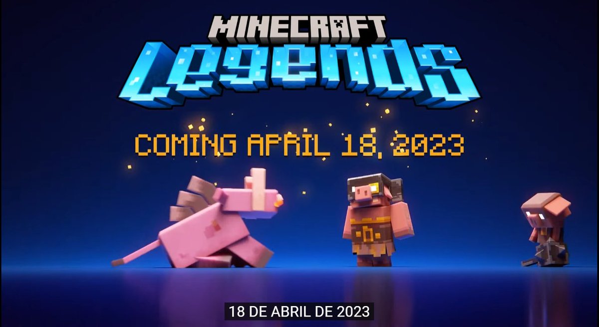 semonster66's tweet image. ✅ 18 de Abril #MinecraftLegends 

#XboxDeveloper_Direct