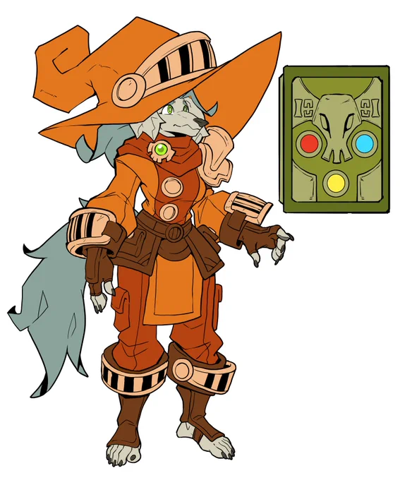  Along with doing baby Orinette, decided to do a little redesign of her main outfit. 