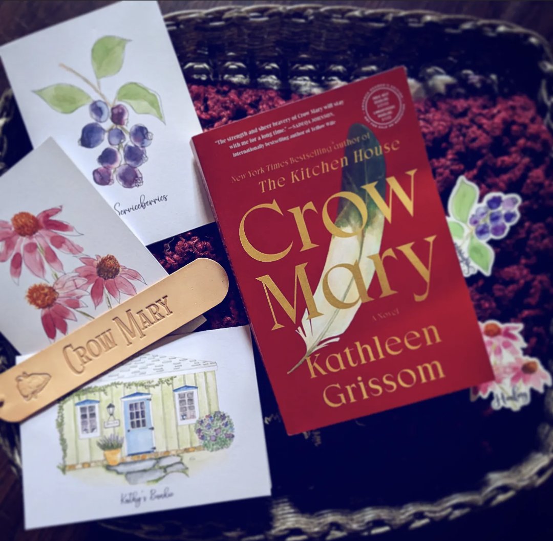 Such beautiful book mail! I'm so excited to be an #ARCReader for #CrowMary by @KGrissomAuthor ! #BookTwt #BookTwitter

Kathleen, this package is so thoughtful and absolutely gorgeous! So excited to dive in!