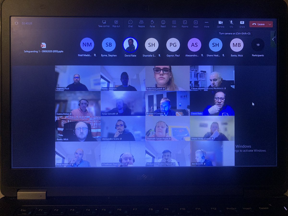 jttormey's tweet photo. Online safe guarding courses,great interaction and information @FAIGrassroots @FAICoachEd https://t.co/ZZSNymZEb7