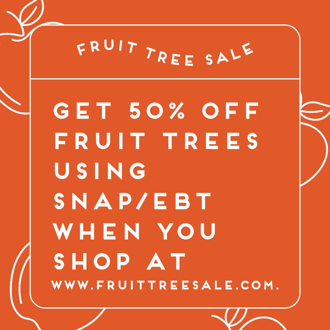 thefoodwell's tweet photo. EBT card users can purchase fruit-producing plants for 50% off thanks to our partnership with @wholesomewavega! Visit https://t.co/pfg7X8vPx2 to shop trees and learn more. @cjungle @WholesomeWaveGA @AtlantaRegional @cfmarkets https://t.co/9fFFbtyZQM