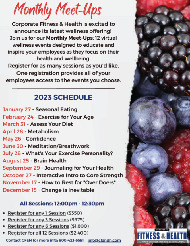 Our first monthly meet-up is this Friday! You can register for this month and others' by choosing 1 of the links below:
Any 1 session: lnkd.in/eaUEQ4GY
Any 3 sessions: lnkd.in/e2nuiEz4
Any 6 sessions: lnkd.in/ezuSqc8A
All 12 sessions: lnkd.in/eGdfvC6x